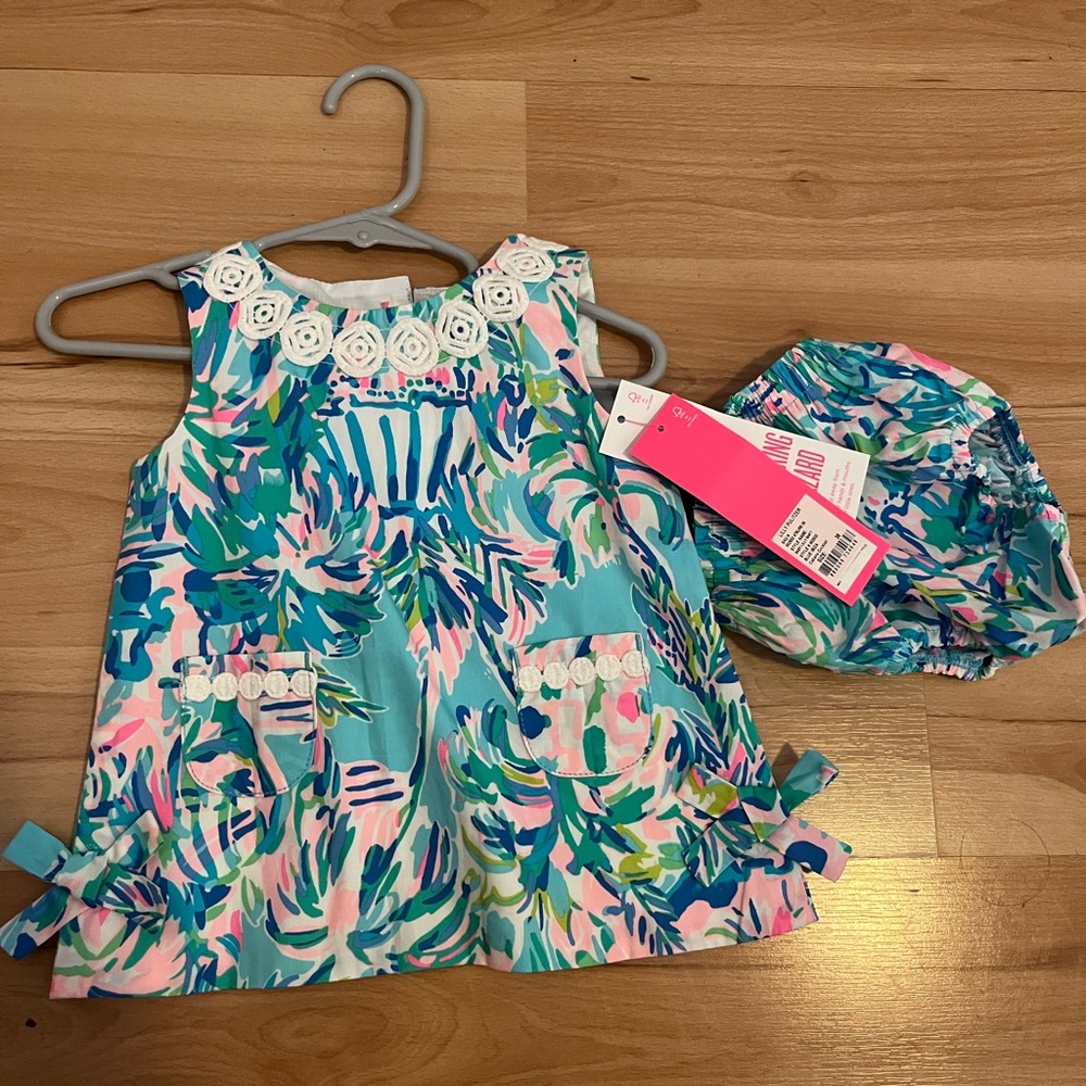 Lilly Pulitzer Baby Dress 3 / 6 months NWT